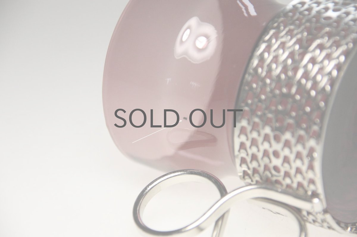 画像3: 北欧ビンテージ/iittala/イッタラ/TSAIKKA/パープル&シルバーホルダー/No.3 (3)