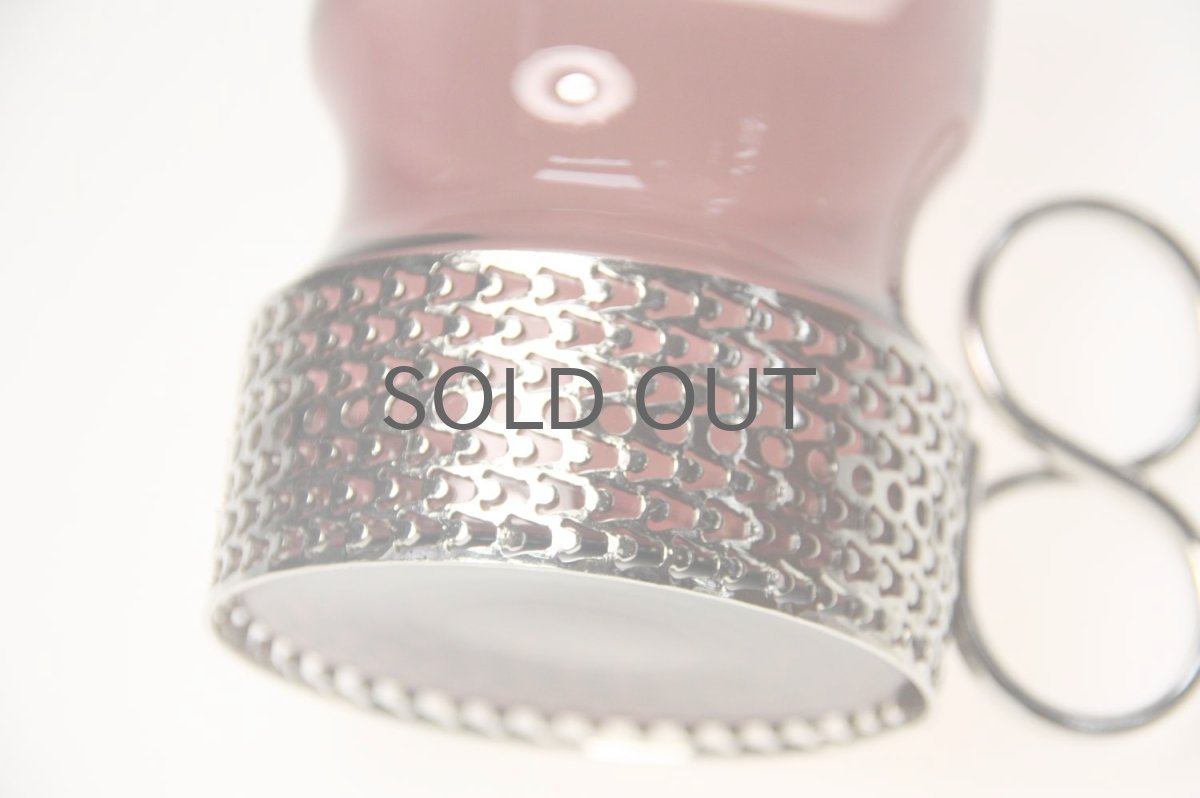 画像4: 北欧ビンテージ/iittala/イッタラ/TSAIKKA/パープル&シルバーホルダー/No.3 (4)