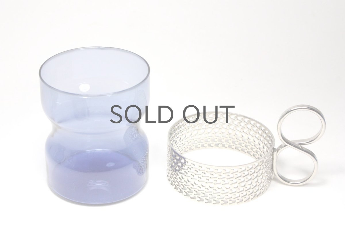 画像5: 北欧ビンテージ/iittala/イッタラ/TSAIKKA/ブルー&シルバーホルダー (5)