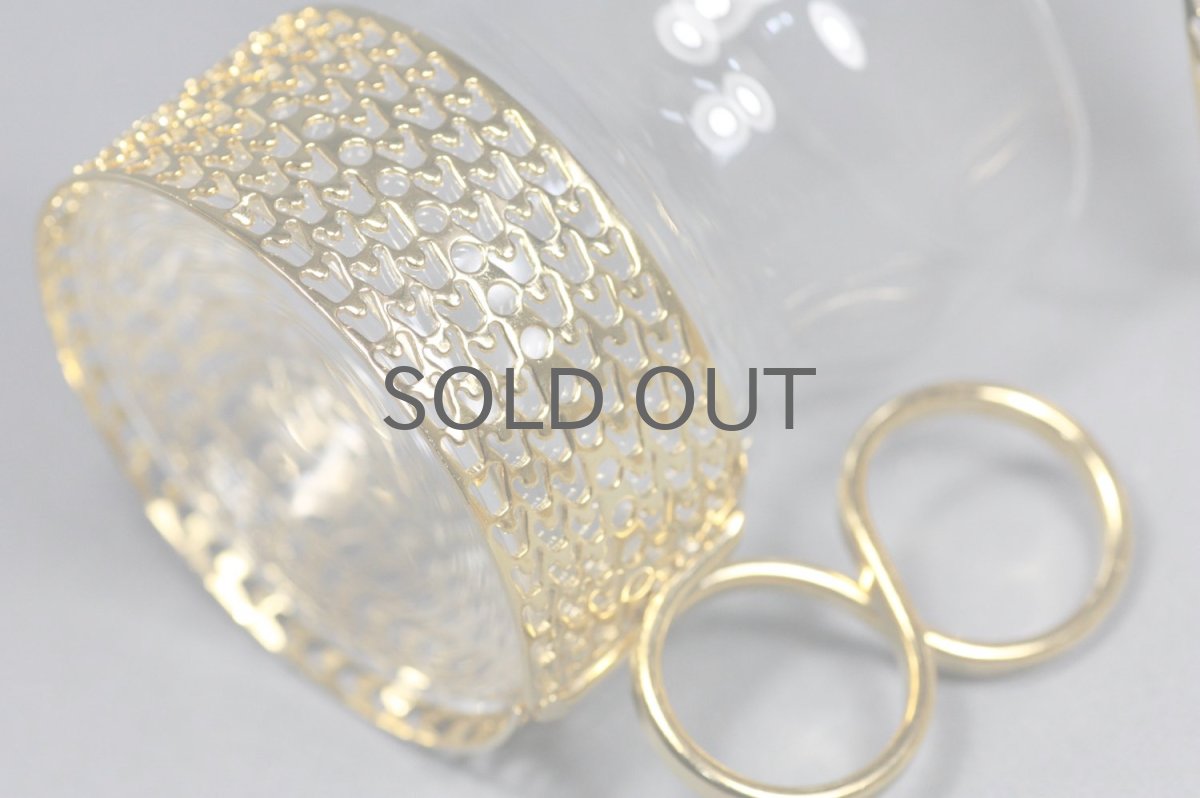 画像3: iittala/イッタラ/TSAIKKA/ツァイッカ/24Karaatti/24キャラット/ゴールドホルダー&クリアグラス (3)