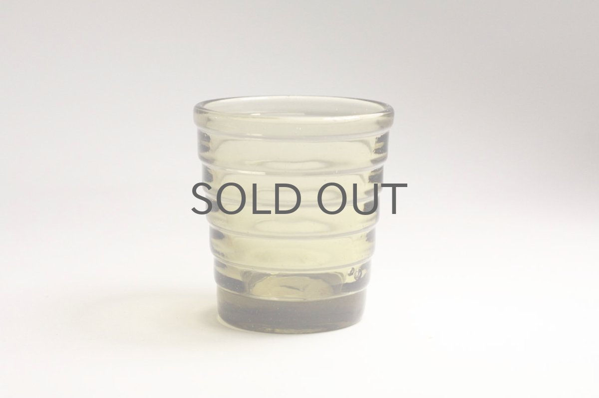 画像1: 北欧ビンテージガラス/Aino Aalto/アイノ・アアルト/Bolgeblick/Karhula/カルフラ/iittala /イッタラ/初期シュナップス/スモーク (1)