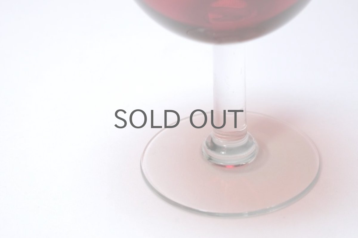 画像5: ビンテージ北欧雑貨/Nuutajarvi/ヌータヤルヴィ/Saara Hopea/サーラ・ホペア/1125/リカーグラス/レッド (5)