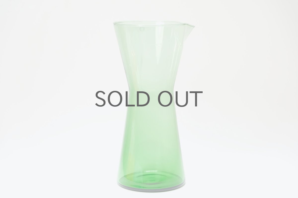 画像3: ビンテージ北欧雑貨/Kaj Franck/カイ・フランク/カルティオ/カラフェ/ピッチャー/Nuutajarvi/ヌータヤルヴィ/グリーン (3)