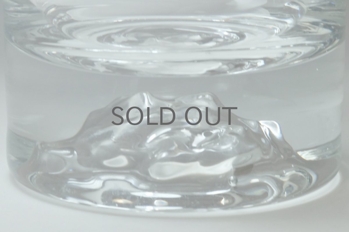 画像2: ビンテージ北欧雑貨/Nuutajarvi/ニュータヤルヴィ/Himalaja/ヒマヤラ/ロックグラス/Lサイズ (2)