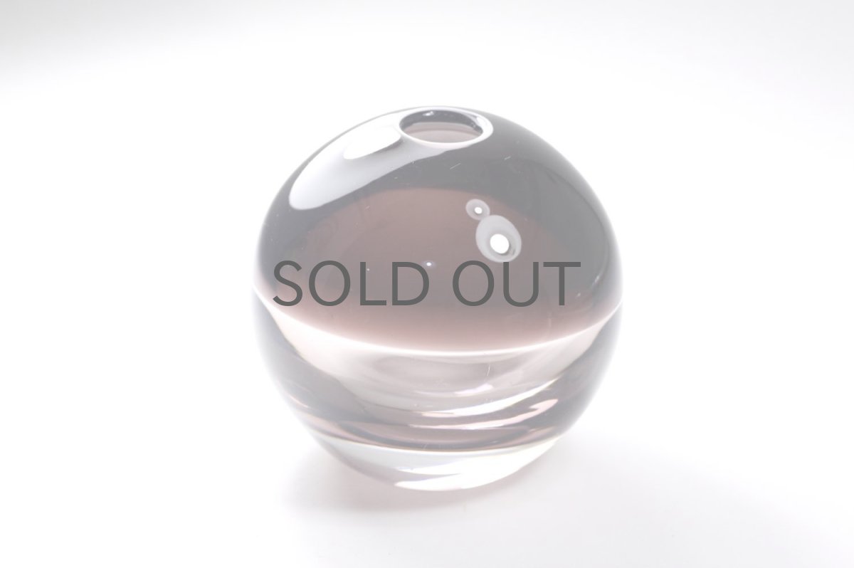 画像2: ビンテージ北欧雑貨/iittala/イッタラ/ TIMO SARPANEVA/ティモ・サルパネバ/Art object/TANTRIC BALL/ライラック (2)