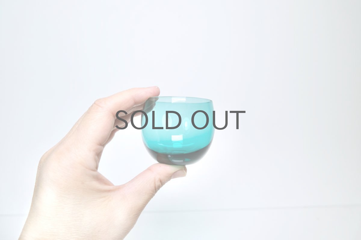 画像3: ビンテージ北欧雑貨/Nuutajarvi/ニュータヤルヴィ/Saara Hopea/サラ・ホペア/Marja/ペトロール (3)