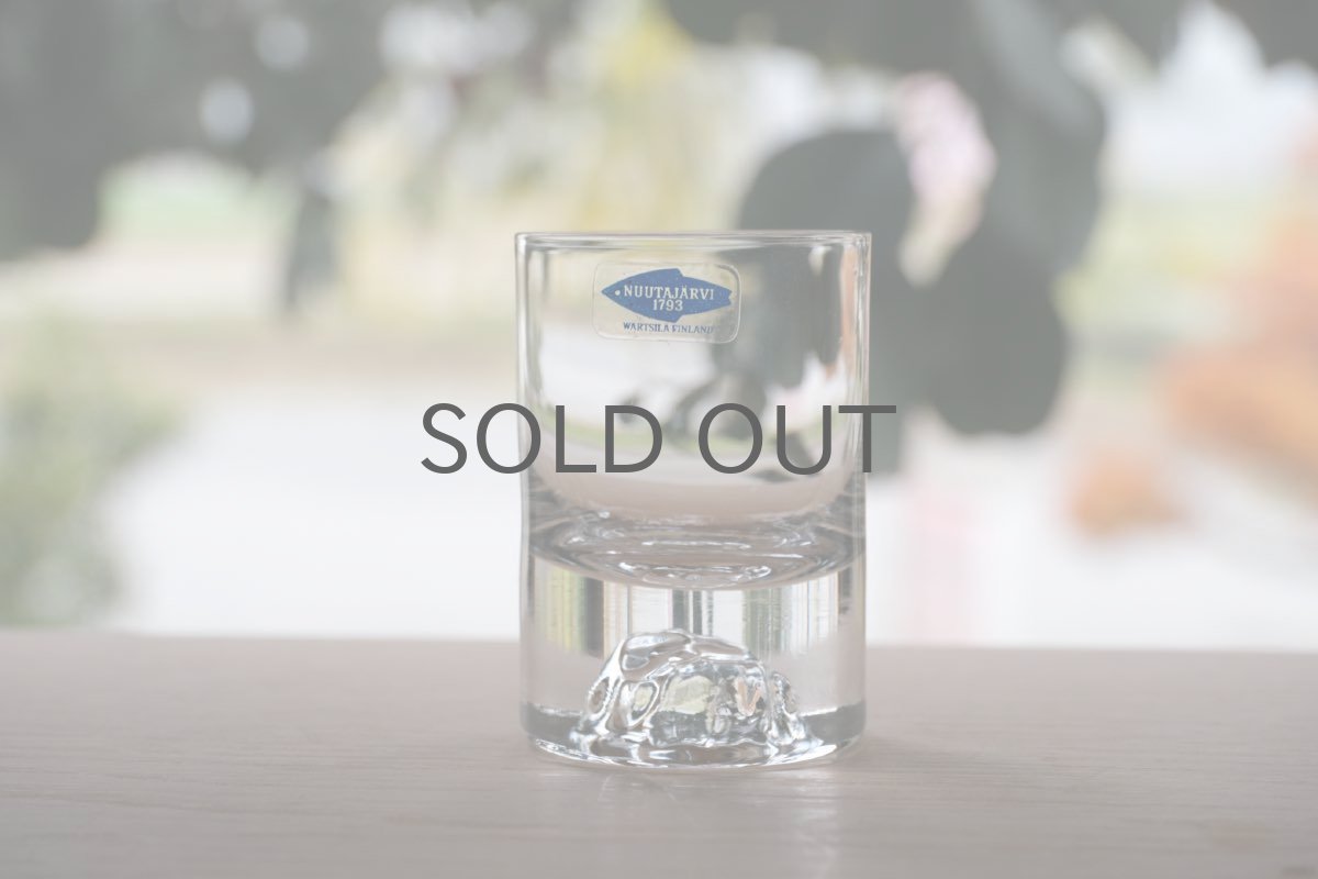 画像5: ビンテージ北欧雑貨/Nuutajarvi/ヌータヤルヴィ/Himalaja/ヒマヤラ/ショットグラス/No.2 (5)