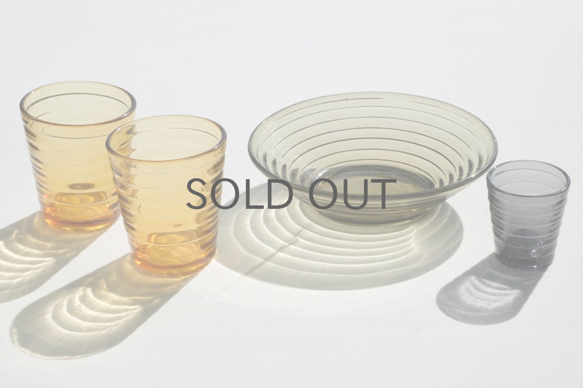 画像5: 北欧ビンテージガラス/Aino Aalto/アイノ・アアルト/Karhula/カルフラ/4056/タンブラー/リオブラウン/No.2 (5)