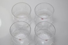 画像6: ビンテージ北欧雑貨/iittala/イッタラ/Koivu/コイブ/白樺グラス/オリジナルBOX/４個セット/H8サイズ (6)