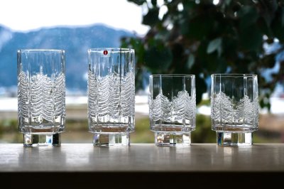 画像1: フィンランド/Iittala/イッタラ /Kuusi/クーシ /もみの木/H10/グラス/タンブラー