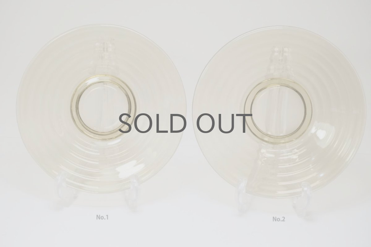 画像10: 北欧ビンテージガラス/Aino Aalto/アイノ・アアルト/Karhula/カルフラ/Bolgeblick/プレート/スモーク (10)