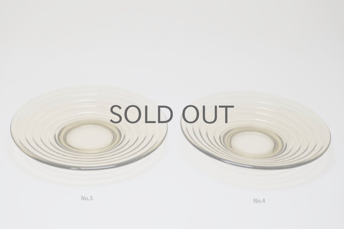 画像13: 北欧ビンテージガラス/Aino Aalto/アイノ・アアルト/Karhula/カルフラ/Bolgeblick/プレート/スモーク (13)