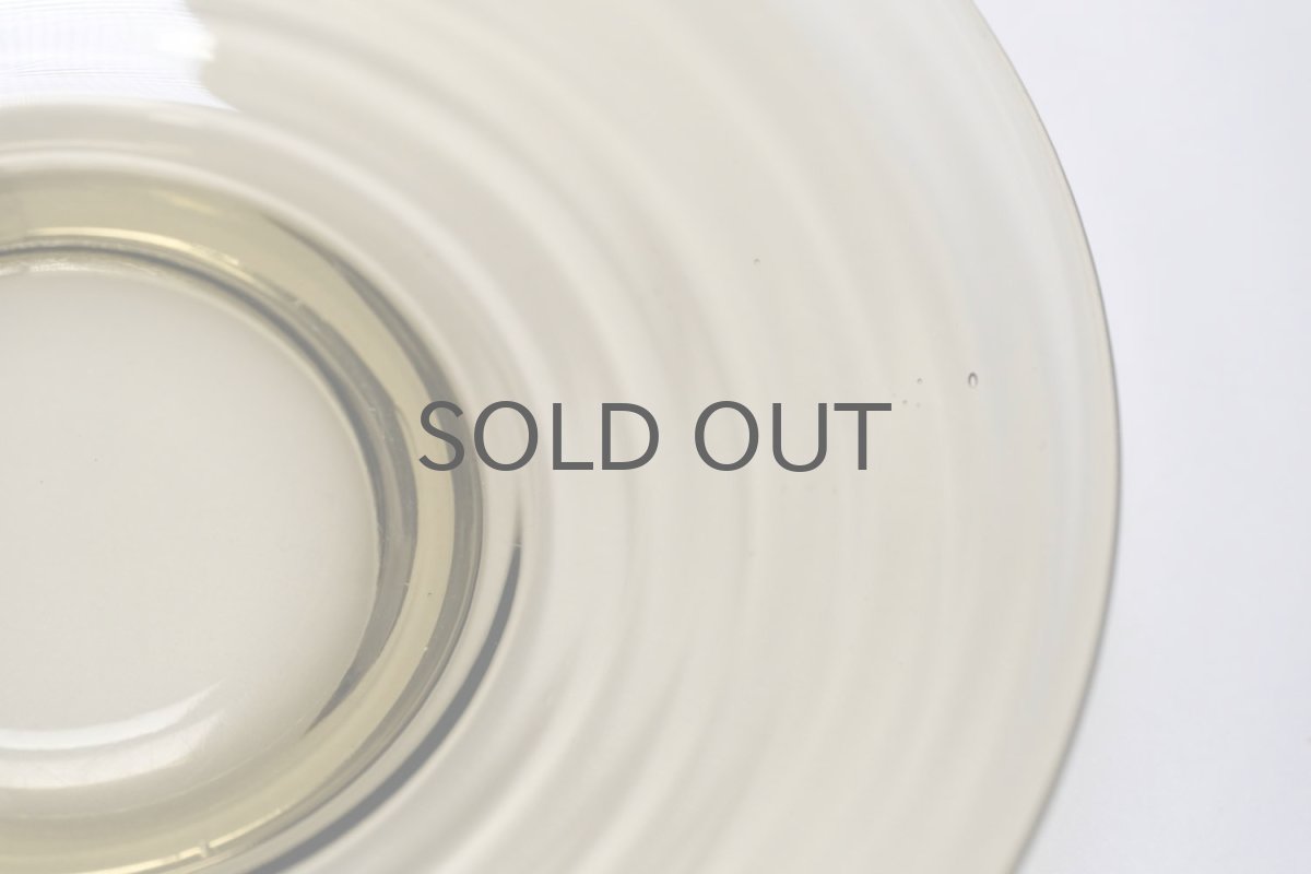 画像6: 北欧ビンテージガラス/Aino Aalto/アイノ・アアルト/Karhula/カルフラ/Bolgeblick/プレート/スモーク (6)