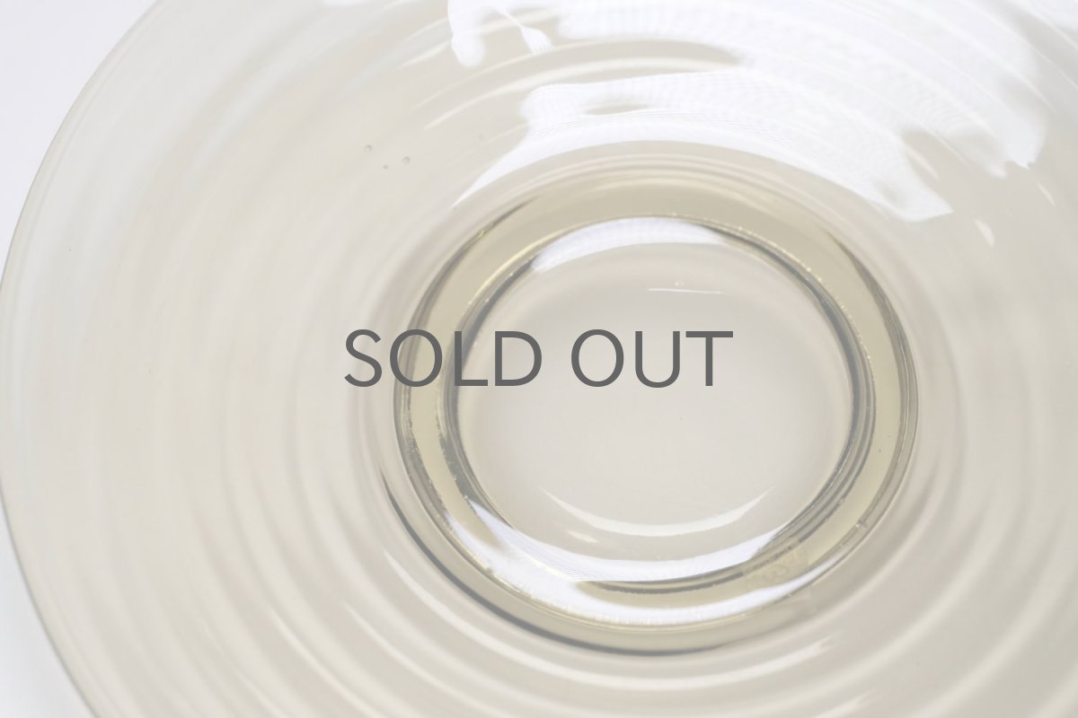 画像8: 北欧ビンテージガラス/Aino Aalto/アイノ・アアルト/Karhula/カルフラ/Bolgeblick/プレート/スモーク (8)