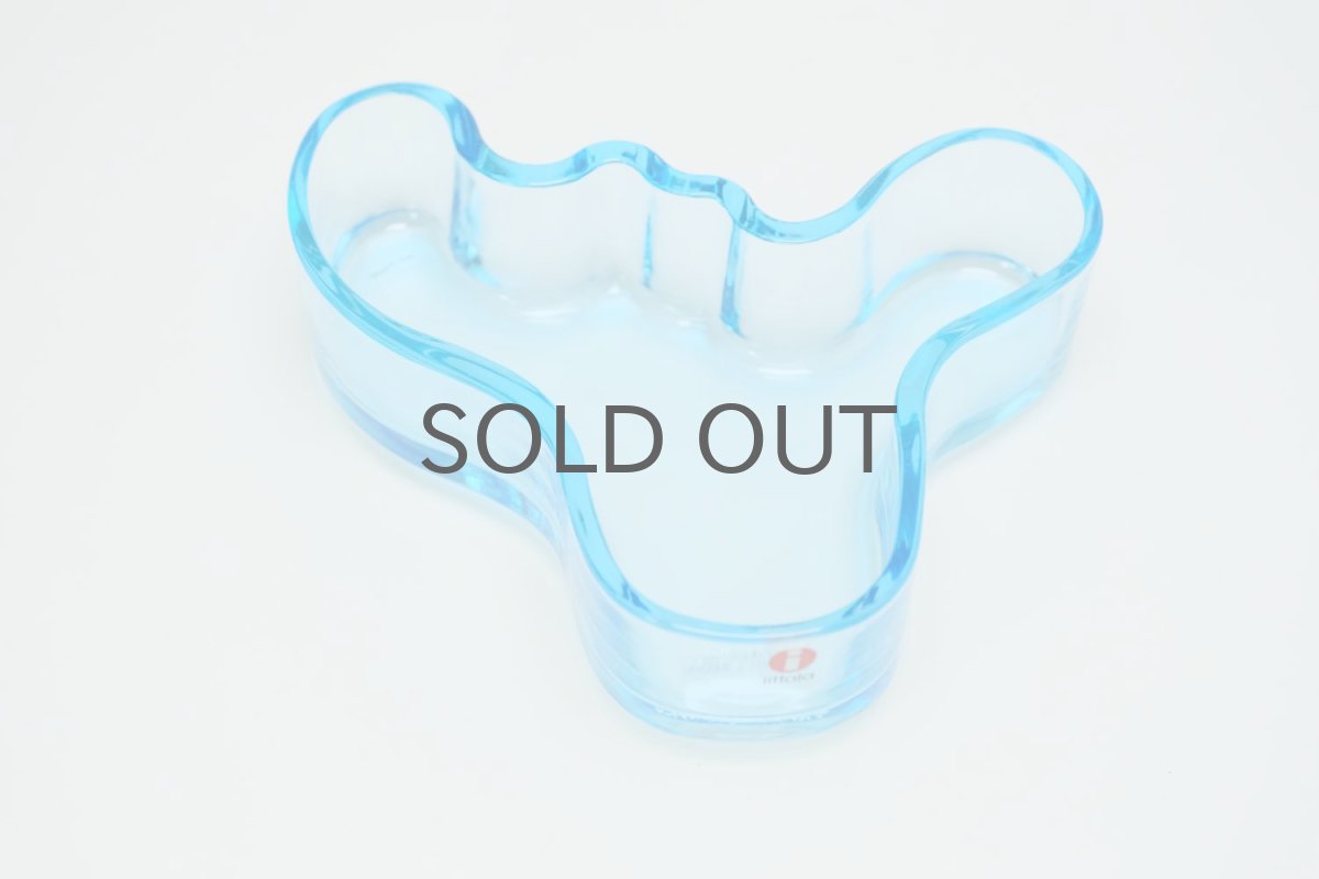 画像2: 北欧ビンテージ/iittala/イッタラ/Alvar Aalto/Aalto bowl/アアルトボウル/W13.8cm/ライトブルー/廃番 (2)