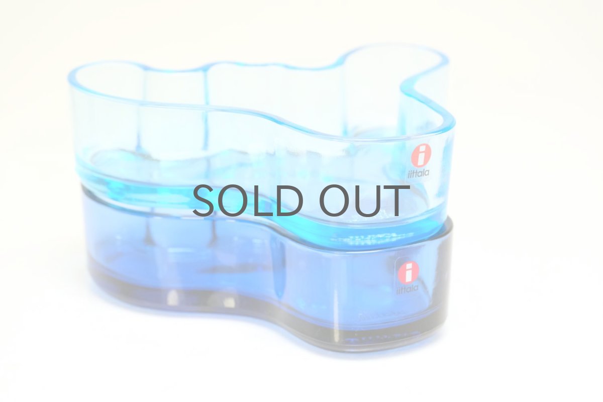 画像4: 北欧ビンテージ/iittala/イッタラ/Alvar Aalto/Aalto bowl/アアルトボウル/W13.8cm/ライトブルー/廃番 (4)