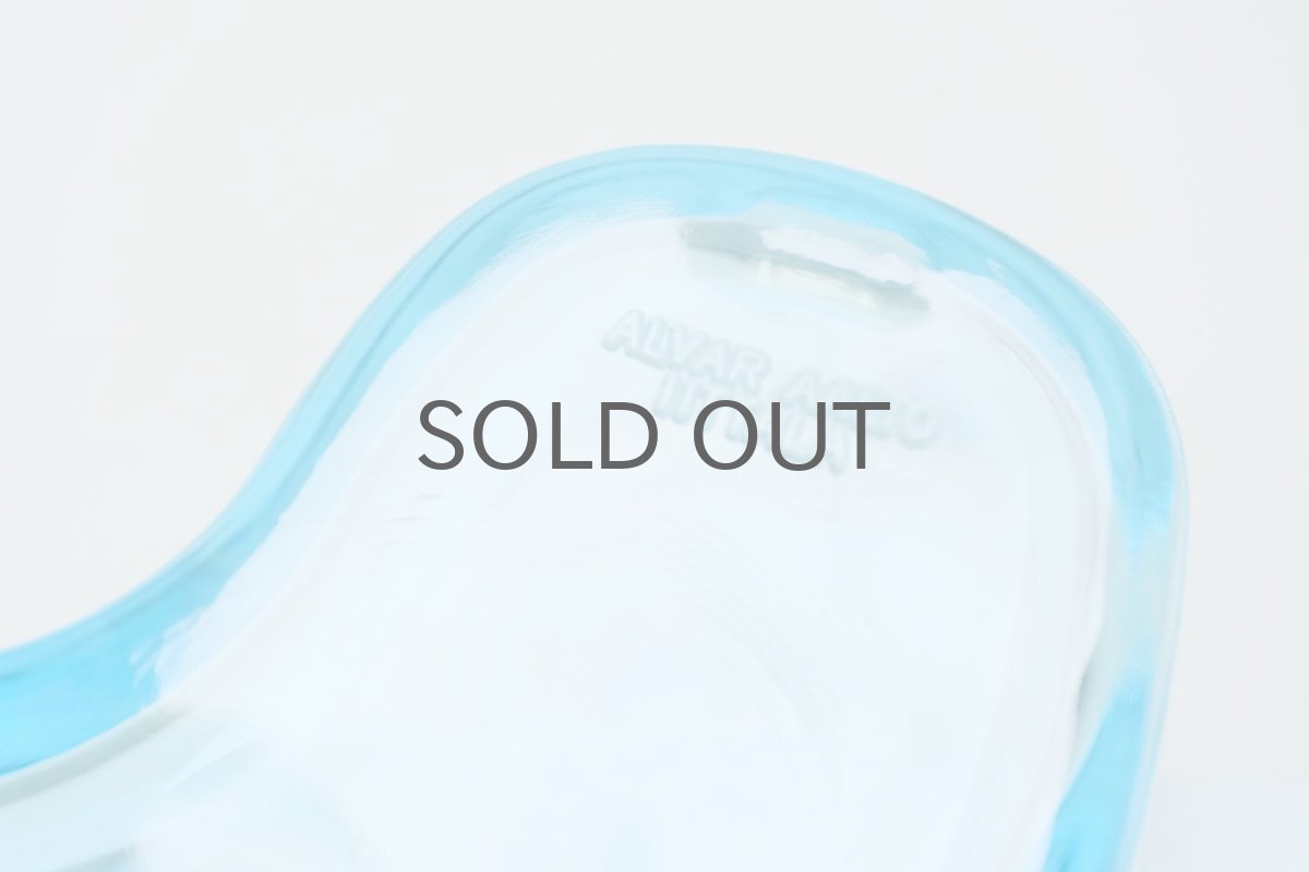 画像3: 北欧ビンテージ/iittala/イッタラ/Alvar Aalto/Aalto bowl/アアルトボウル/W13.8cm/ライトブルー/廃番 (3)