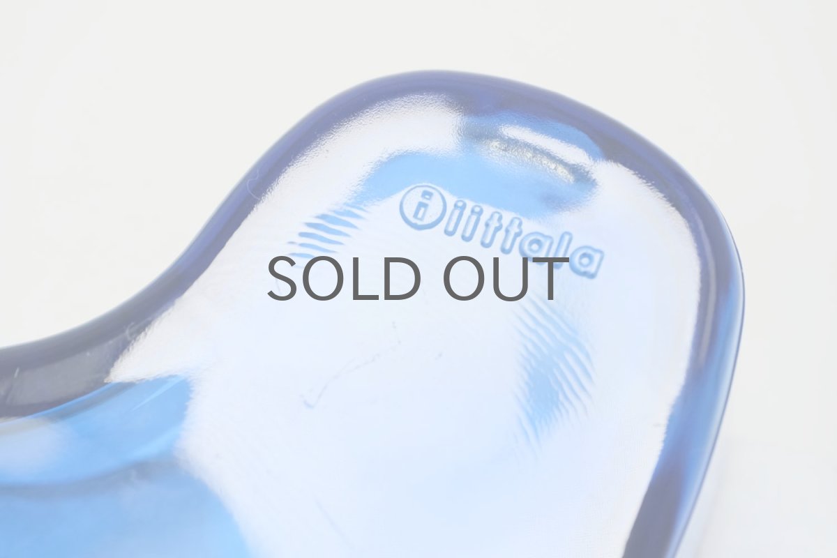 画像3: 北欧ビンテージ/iittala/イッタラ/Alvar Aalto/Aalto bowl/アアルトボウル/W13.8cm/ウルトラマリンブルー/廃番 (3)