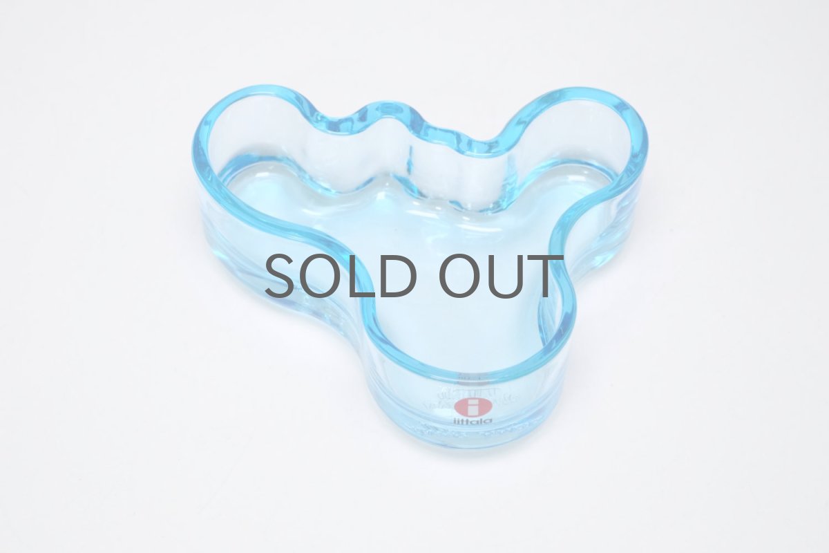 画像2: 北欧ビンテージ/iittala/イッタラ/Alvar Aalto/Aalto bowl/アアルトボウル/W10cm/ライトブルー/廃番 (2)