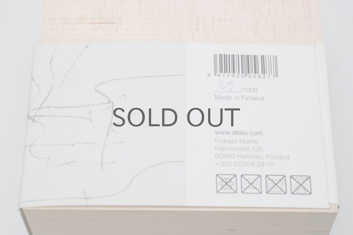 画像7: 北欧ビンテージ/iittala/イッタラ/Alvar Aalto/Aalto vase/アアルトベース/Savoy vase/ミニチュアベース/H5.5cm/フレミングレッド/木箱付き/限定1000個 (7)