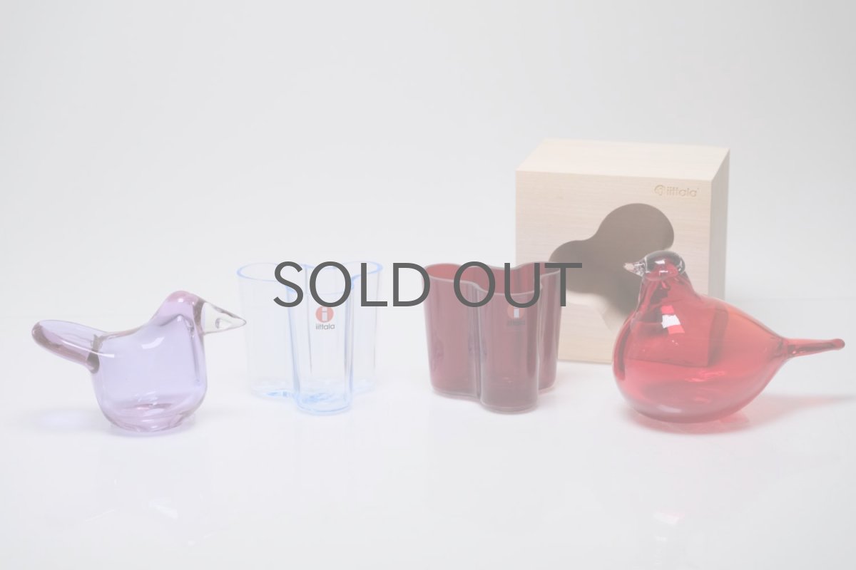 画像11: 北欧ビンテージ/iittala/イッタラ/Alvar Aalto/Aalto vase/アアルトベース/Savoy vase/ミニチュアベース/H5.5cm/フレミングレッド/木箱付き/限定1000個 (11)