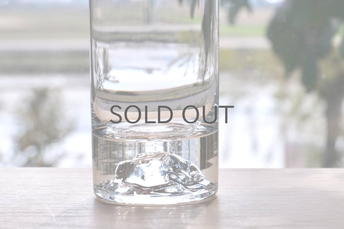 画像2: ビンテージ北欧雑貨/Nuutajarvi/ヌータヤルヴィ/Himalaja/クリアヒマヤラ/ロンググラス (2)