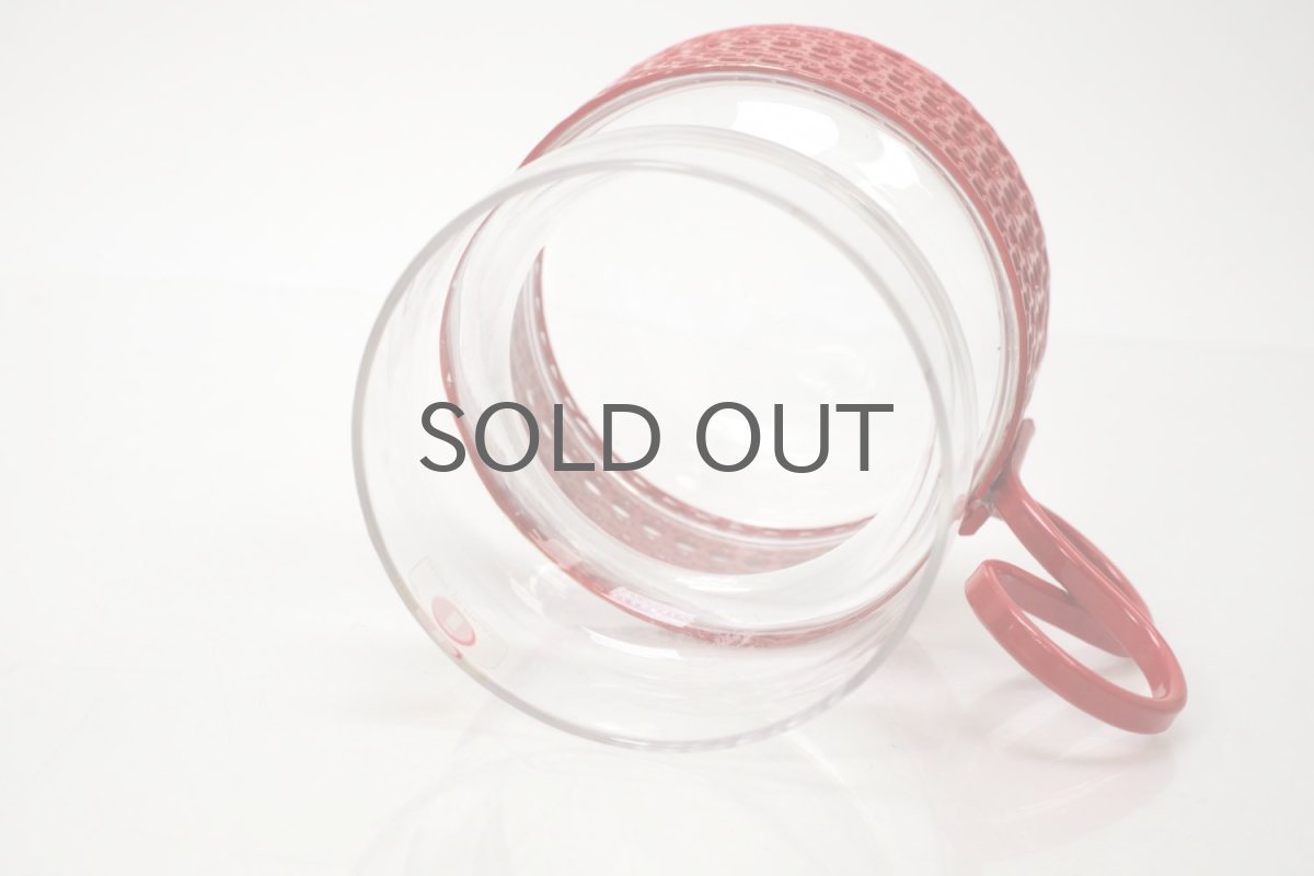 画像5: 北欧ビンテージ/iittala/イッタラ/TSAIKKA/ツァイッカ/クリア&レッドホルダー/レアレッド/No.2 (5)