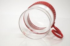 画像5: 北欧ビンテージ/iittala/イッタラ/TSAIKKA/ツァイッカ/クリア&レッドホルダー/レアレッド/No.2 (5)
