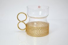 画像4: iittala/イッタラ/TSAIKKA/ツァイッカ/ゴールドホルダー&クリアグラス/No.1 (4)