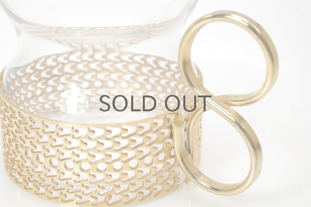 画像3: iittala/イッタラ/TSAIKKA/ツァイッカ/ゴールドホルダー&クリアグラス/No.1 (3)