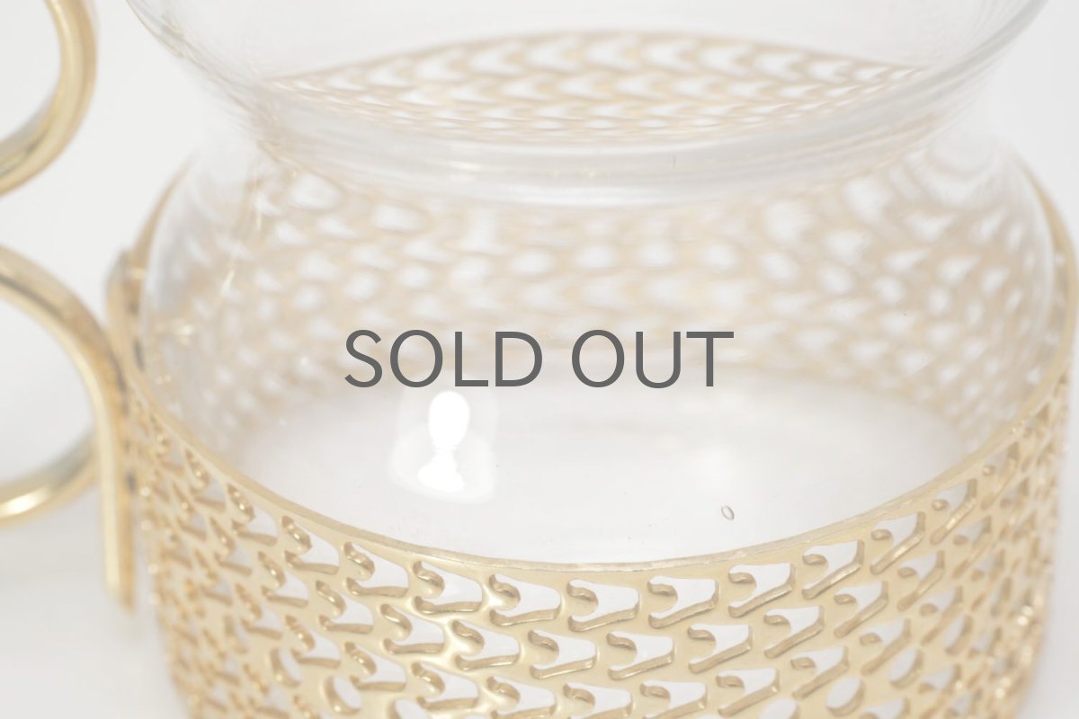 画像5: iittala/イッタラ/TSAIKKA/ツァイッカ/ゴールドホルダー&クリアグラス/No.1 (5)