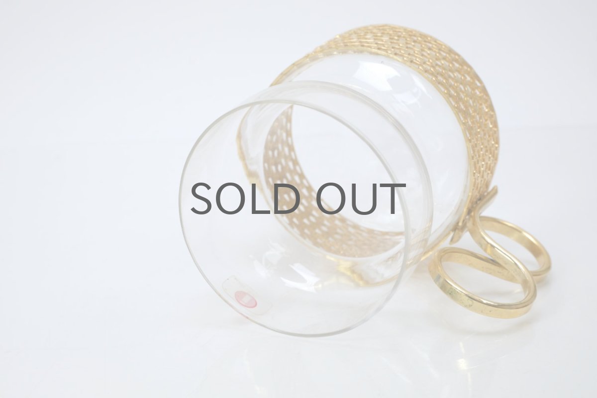 画像6: iittala/イッタラ/TSAIKKA/ツァイッカ/ゴールドホルダー&クリアグラス/No.1 (6)