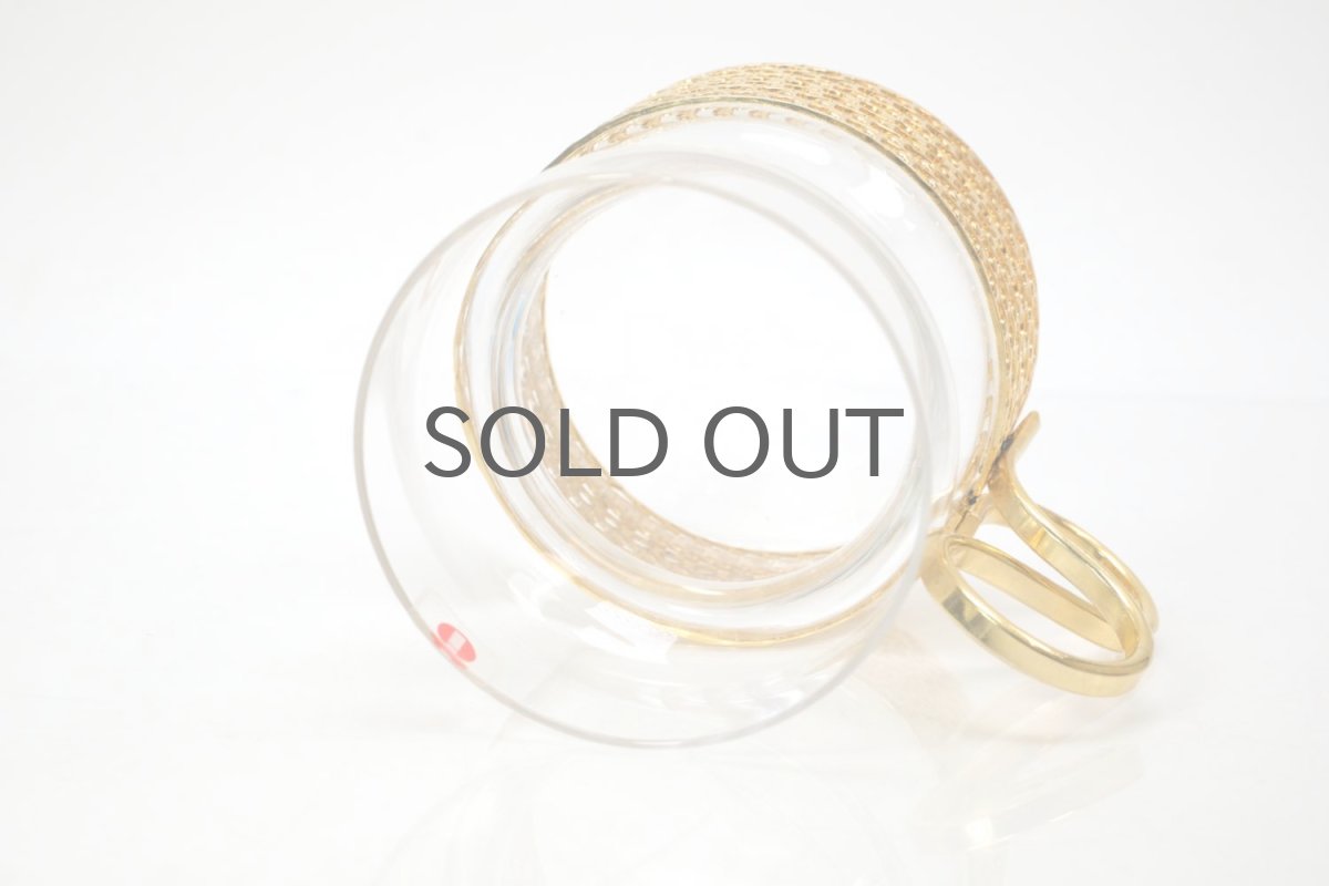 画像6: iittala/イッタラ/TSAIKKA/ツァイッカ/ゴールドホルダー&クリアグラス/No.2 (6)