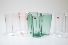 画像7: 北欧ビンテージ/iittala/イッタラ/Alvar Aalto/Aalto vase/アアルトベース/Savoy vase/H9.5cm/グリーン (7)