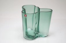 画像3: 北欧ビンテージ/iittala/イッタラ/Alvar Aalto/Aalto vase/アアルトベース/Savoy vase/H9.5cm/グリーン (3)