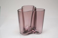 画像3: 北欧ビンテージ/iittala/イッタラ/Alvar Aalto/Aalto vase/アアルトベース/Savoy vase/H9.5cm/パープル (3)