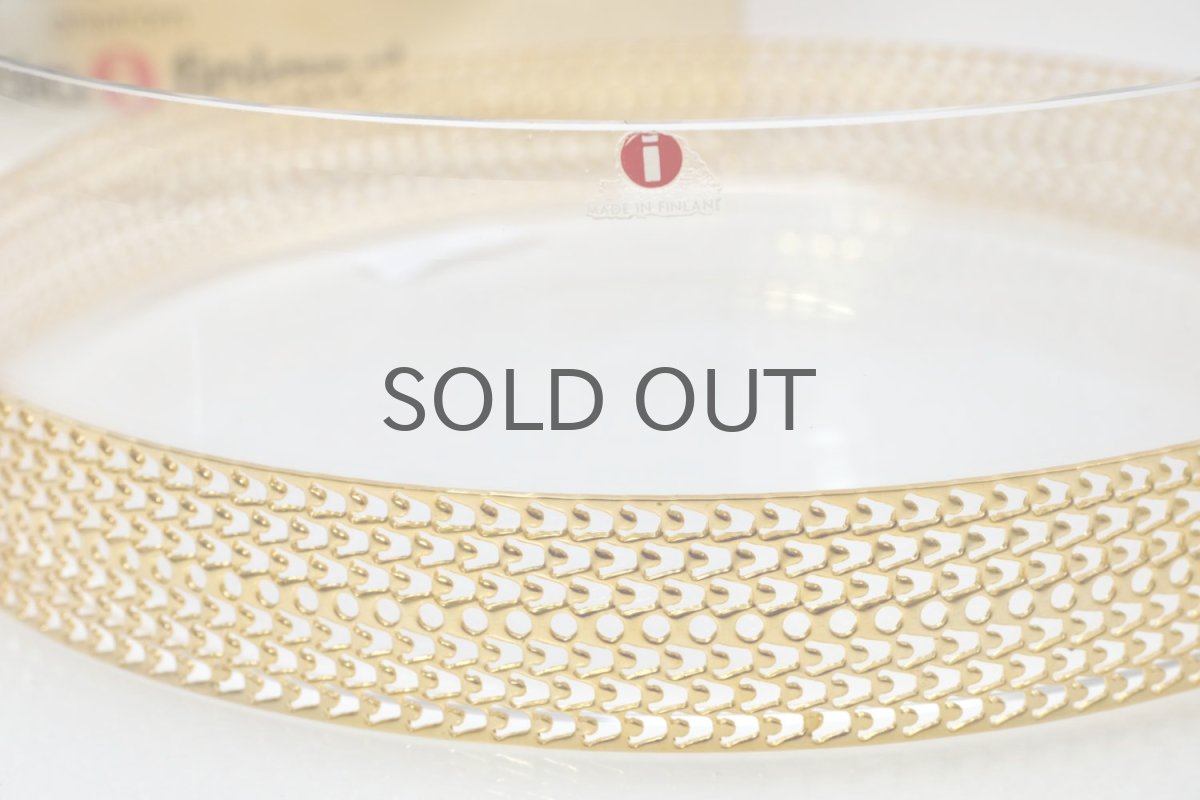 画像4: iittala/イッタラ/24Karaatti/24キャラット/ゴールドホルダー&クリアグラス/TSAIKKA/ツァイッカ/オリジナルBOX (4)