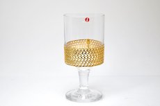 画像1: iittala/イッタラ/24Karaatti/24キャラット/ゴールド&クリアガラス/TSAIKKA/ツァイッカ/ワイングラス (1)