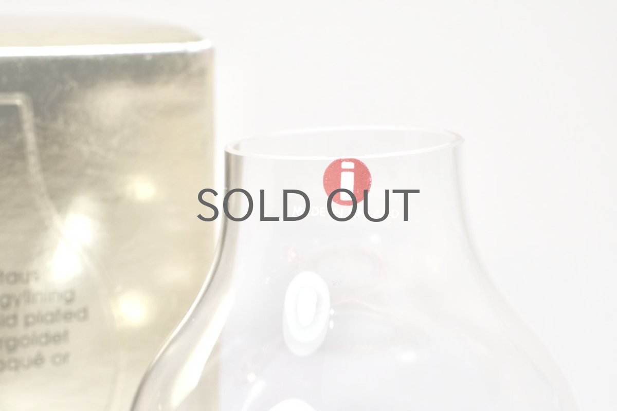 画像3: iittala/イッタラ/24Karaatti/24キャラット/ゴールドホルダー&クリアガラス/TSAIKKA/ツァイッカ/オリジナルBOX/ランタン/キャンドルホルダー/Sサイズ (3)