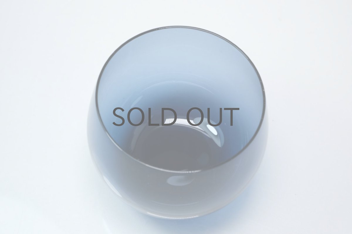 画像2: ビンテージ北欧雑貨/Nuutajarvi/ヌータヤルヴィ/Saara Hopea/サラ・ホペア/Marja/Lサイズ/ブルー/No.3 (2)