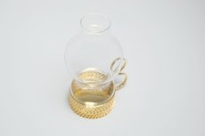 画像5: iittala/イッタラ/24Karaatti/24キャラット/ゴールドホルダー&クリアガラス/TSAIKKA/ツァイッカ/ランタン/キャンドルホルダー/Lサイズ (5)