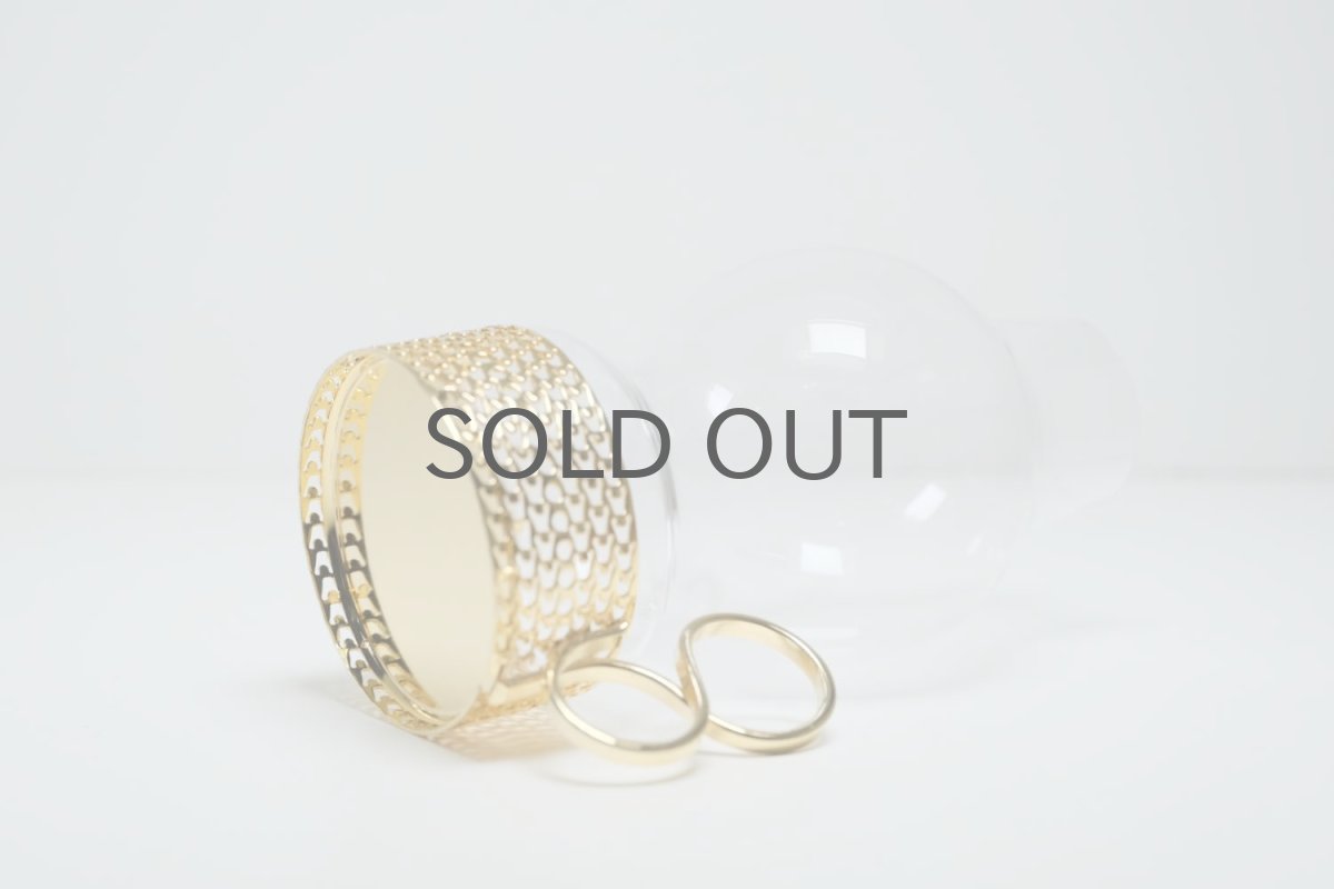 画像4: iittala/イッタラ/24Karaatti/24キャラット/ゴールドホルダー&クリアガラス/TSAIKKA/ツァイッカ/ランタン/キャンドルホルダー/Lサイズ (4)