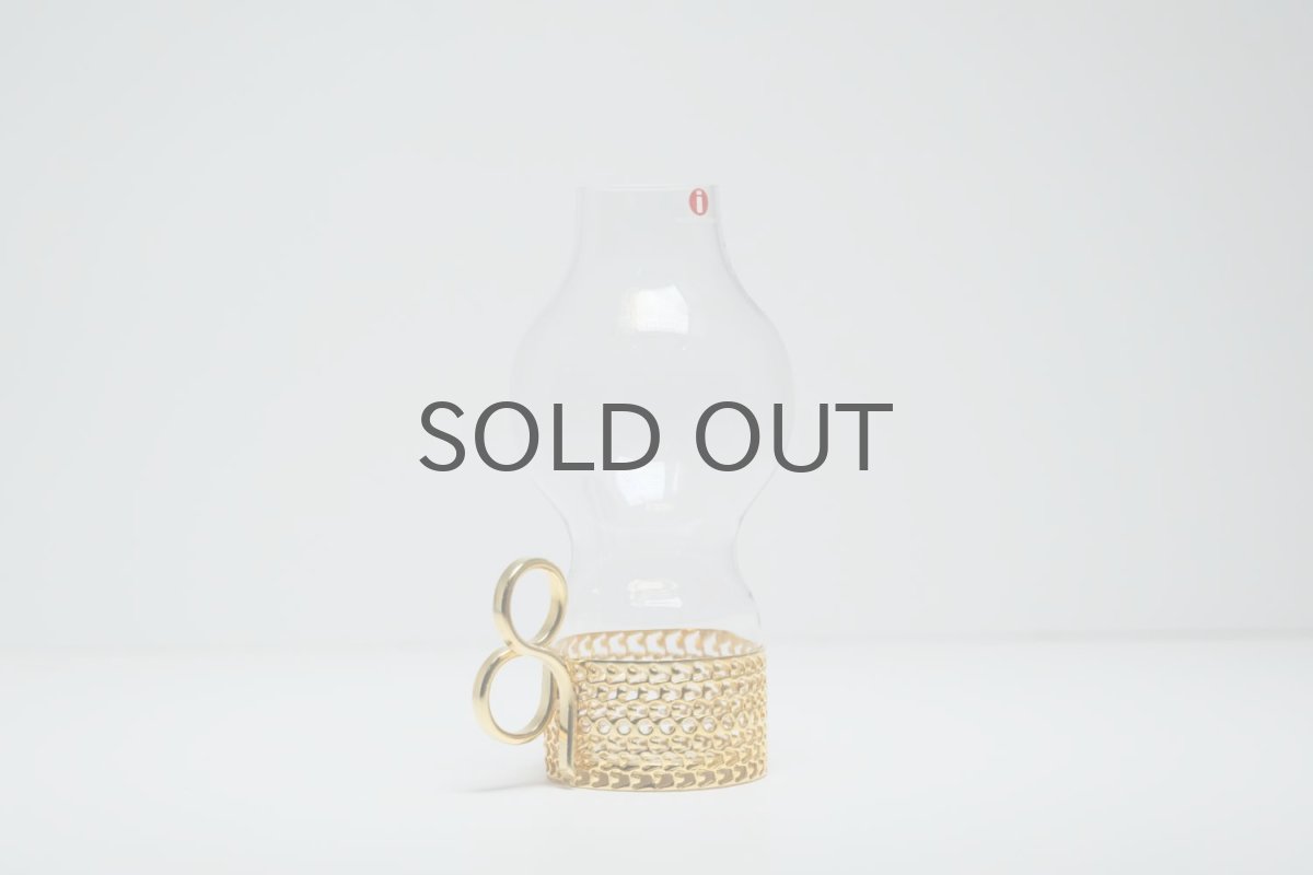 画像3: iittala/イッタラ/24Karaatti/24キャラット/ゴールドホルダー&クリアガラス/TSAIKKA/ツァイッカ/ランタン/キャンドルホルダー/Sサイズ/No.1 (3)