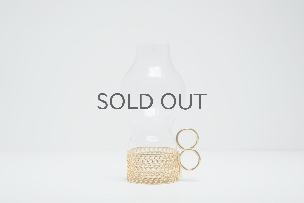 画像4: iittala/イッタラ/24Karaatti/24キャラット/ゴールドホルダー&クリアガラス/TSAIKKA/ツァイッカ/ランタン/キャンドルホルダー/Sサイズ/No.1 (4)