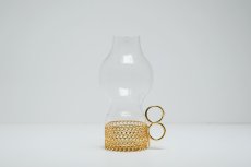 画像4: iittala/イッタラ/24Karaatti/24キャラット/ゴールドホルダー&クリアガラス/TSAIKKA/ツァイッカ/ランタン/キャンドルホルダー/Sサイズ/No.1 (4)