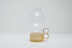 画像4: iittala/イッタラ/24Karaatti/24キャラット/ゴールドホルダー&クリアガラス/TSAIKKA/ツァイッカ/ランタン/キャンドルホルダー/Sサイズ/No.2 (4)