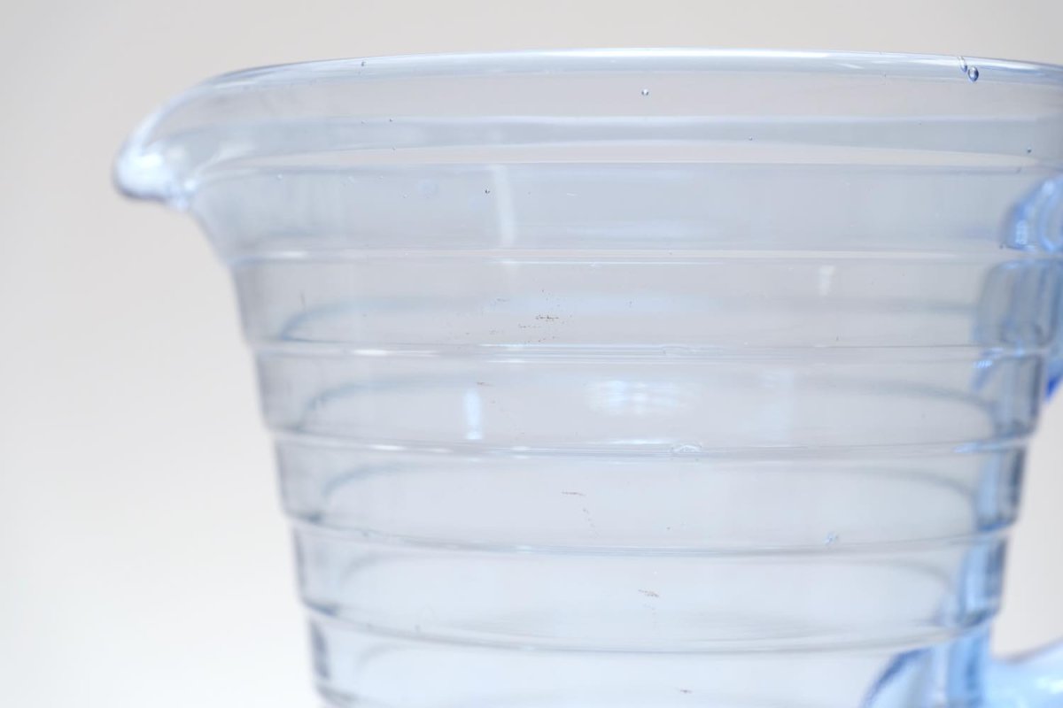 画像10: 北欧ビンテージガラス/Aino Aalto/アイノ・アアルト/Karhula/カルフラ/4644/ピッチャー/75cl/アズールブルー (10)