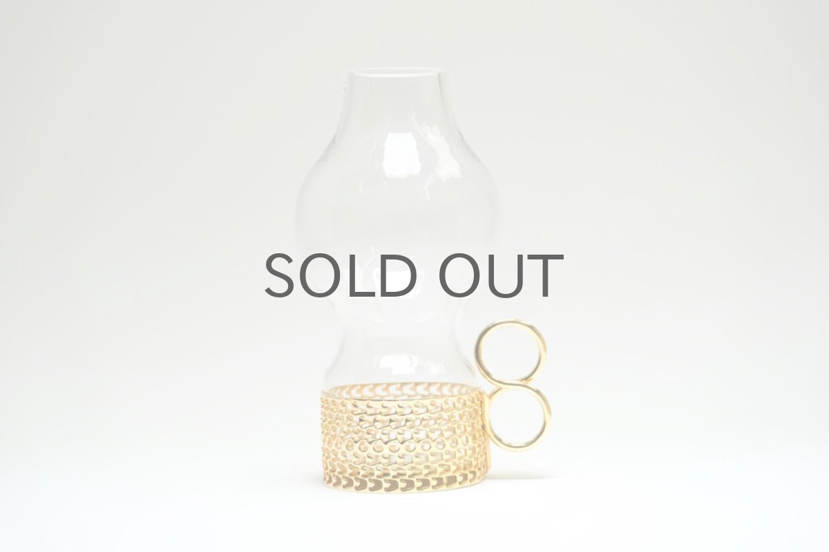 画像3: iittala/イッタラ/24Karaatti/24キャラット/ゴールドホルダー&クリアガラス/TSAIKKA/ツァイッカ/ランタン/キャンドルホルダー/Sサイズ/No.1 (3)