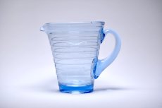 画像1: 北欧ビンテージガラス/Aino Aalto/アイノ・アアルト/Karhula/カルフラ/4644/ピッチャー/75cl/アズールブルー (1)