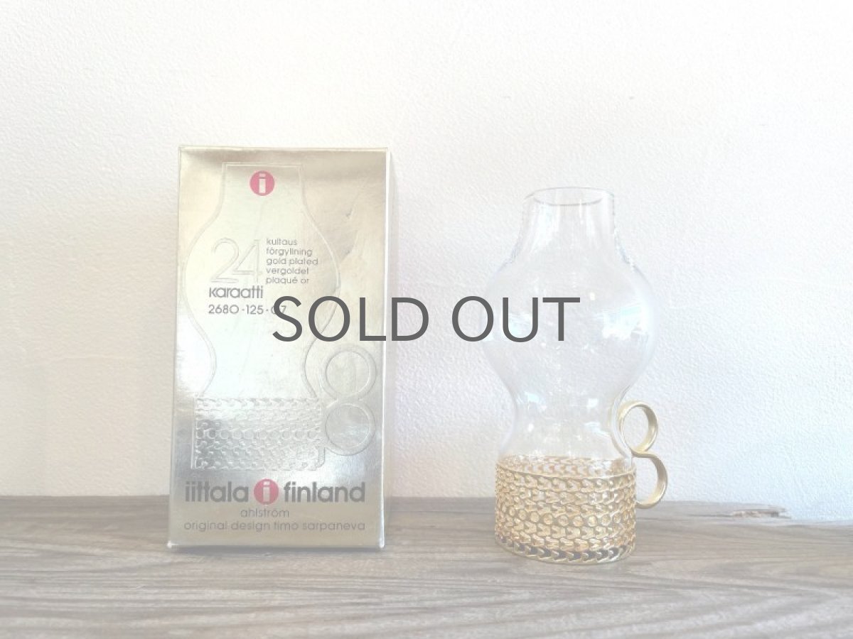 画像7: iittala/イッタラ/24Karaatti/24キャラット/ゴールドホルダー&クリアガラス/TSAIKKA/ツァイッカ/ランタン/キャンドルホルダー/Sサイズ/No.1 (7)